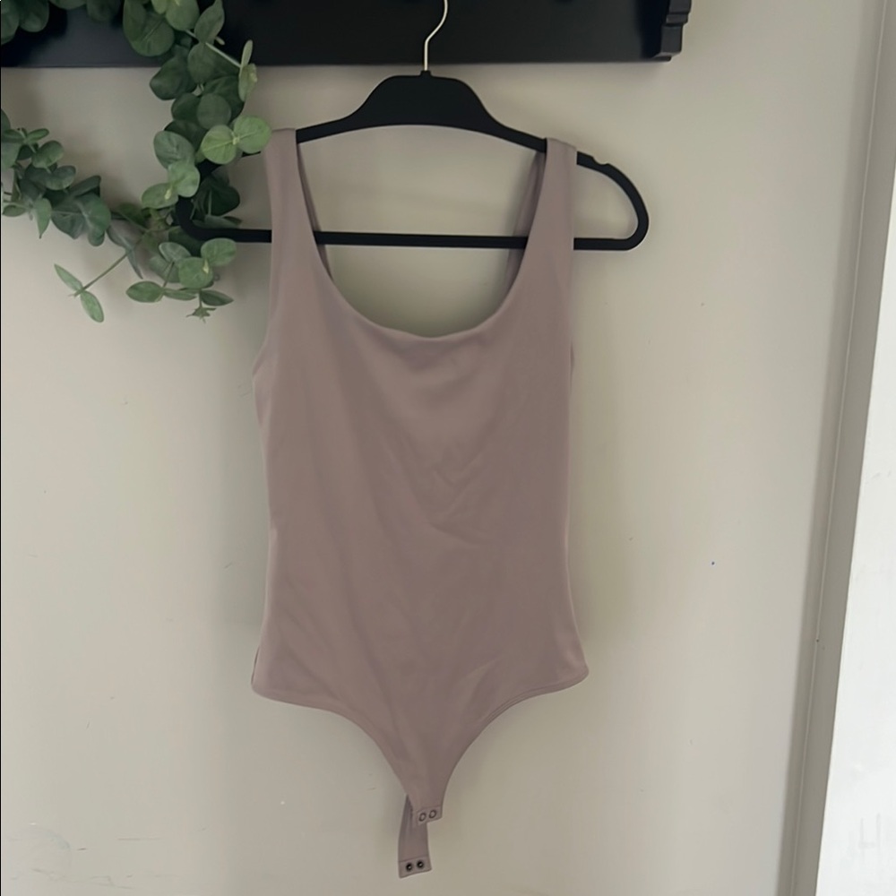 BODY CONTOUR COLLECTION | Sleek Taupe Bodysuit